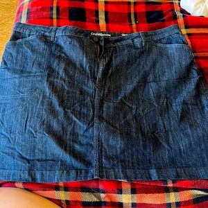 Classic fit Skort, denim blue, NWOT Sz 24